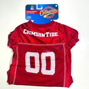 NEW Alabama Crimson Tide Dog Jersey.  Size L